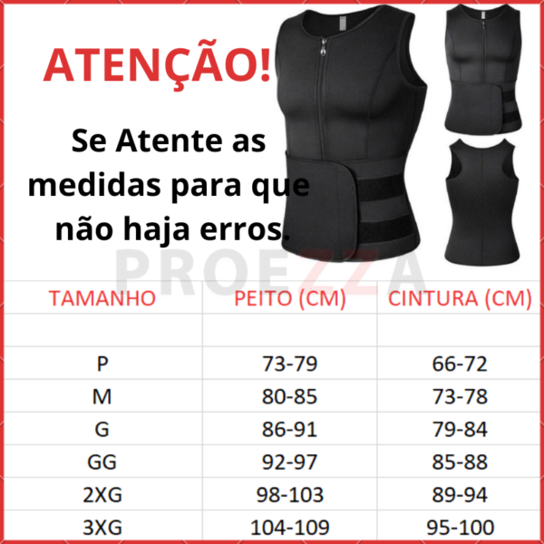 Colete modelador corporal com cinta de lombar reforçada-ID030 - Image 8