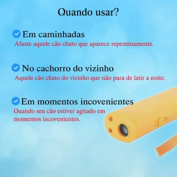 Repelente e anti latido ultra sônico-ID041 - Image 3